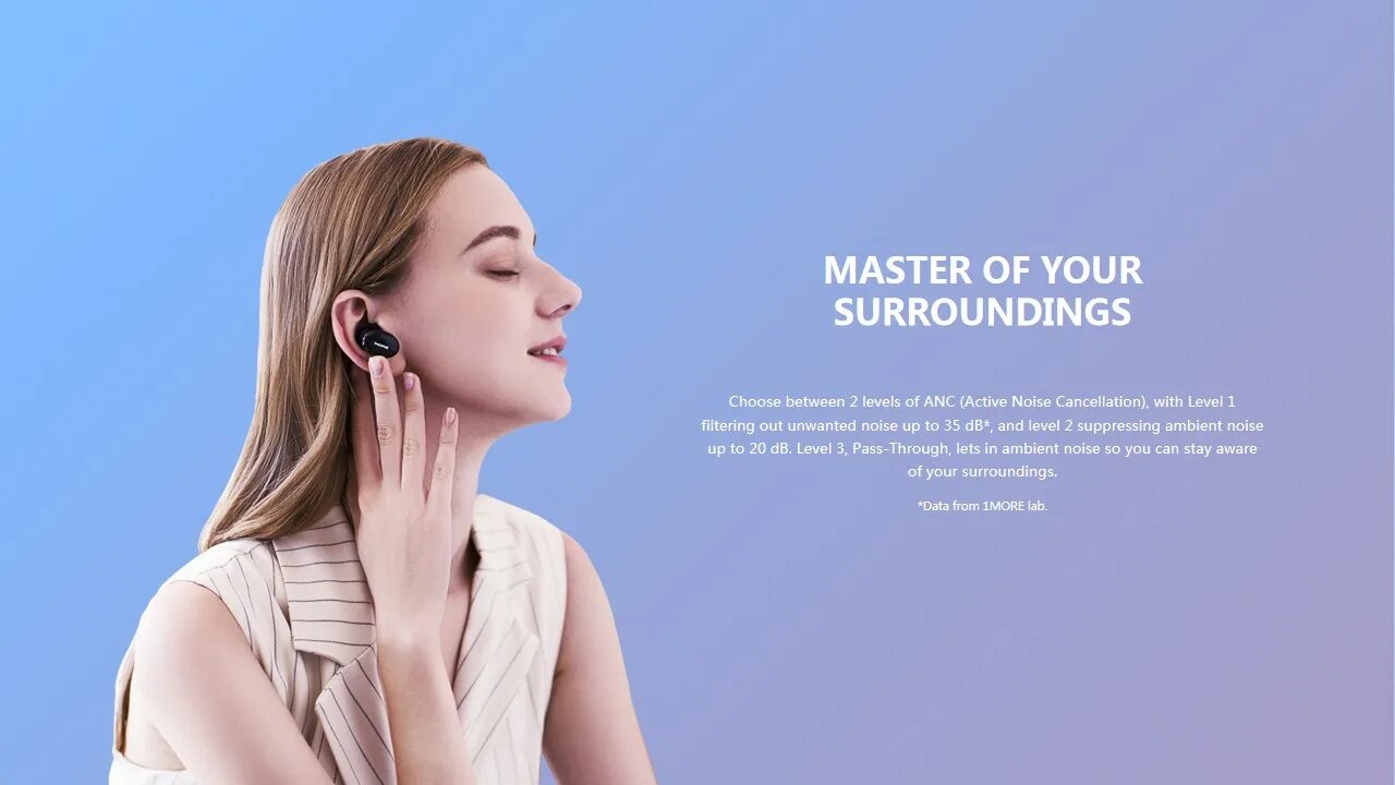 1more true wireless anc in ear. Девушка in ear вокал. наушники one more time. 1more sonoflow на человеке. 1more sonoflow фото как смотрится на человеке.