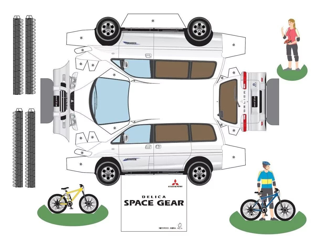 Шаблон для склеивания машин. Развертка автомобиля Toyota Land Cruiser. Бумажные машины. Развертка машинки. Бумажные модели автомобилей для склеивания.
