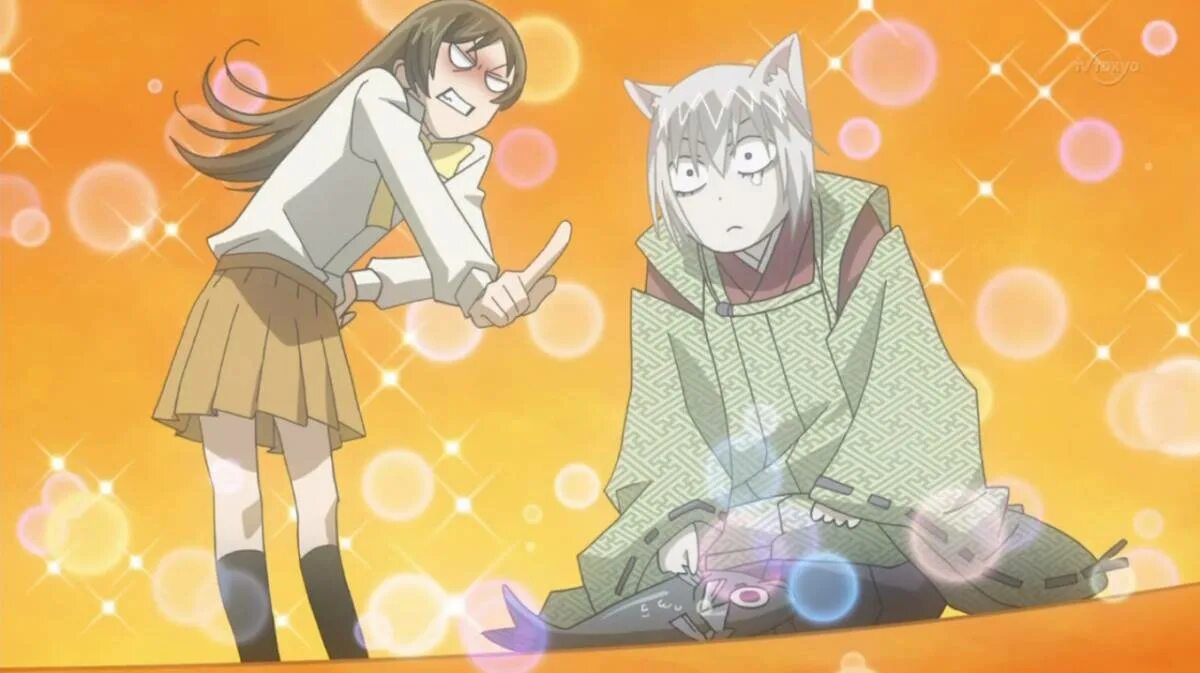 Очень приятно бог дата. Kamisama kiss аниме. kamisama_hajimemashita герои. томоэ и нанами кадры. аниме приятно бог нанами.