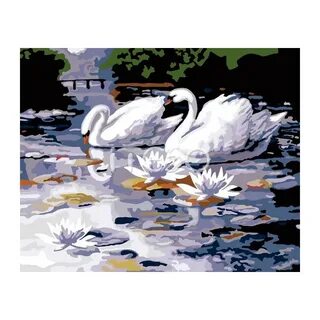 Для картины по номерам нужна вода