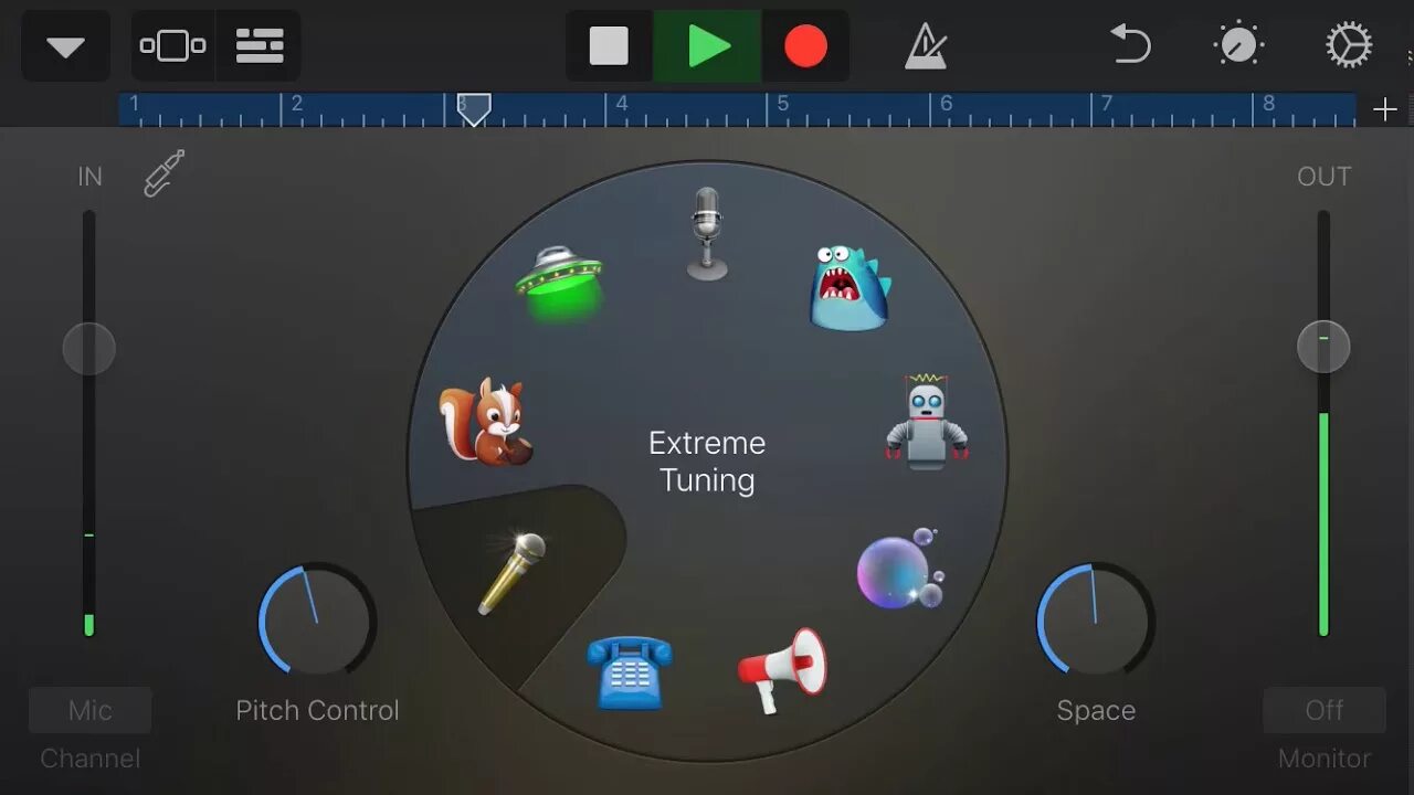 Tune track