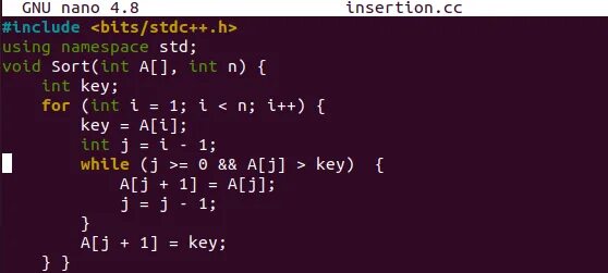List insert c. Метод insert c++. функция insert c++. insert sort c++. insertion sort c++.