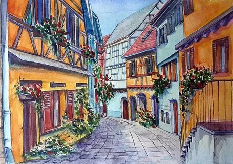 Ах улица улица широкая рисунок