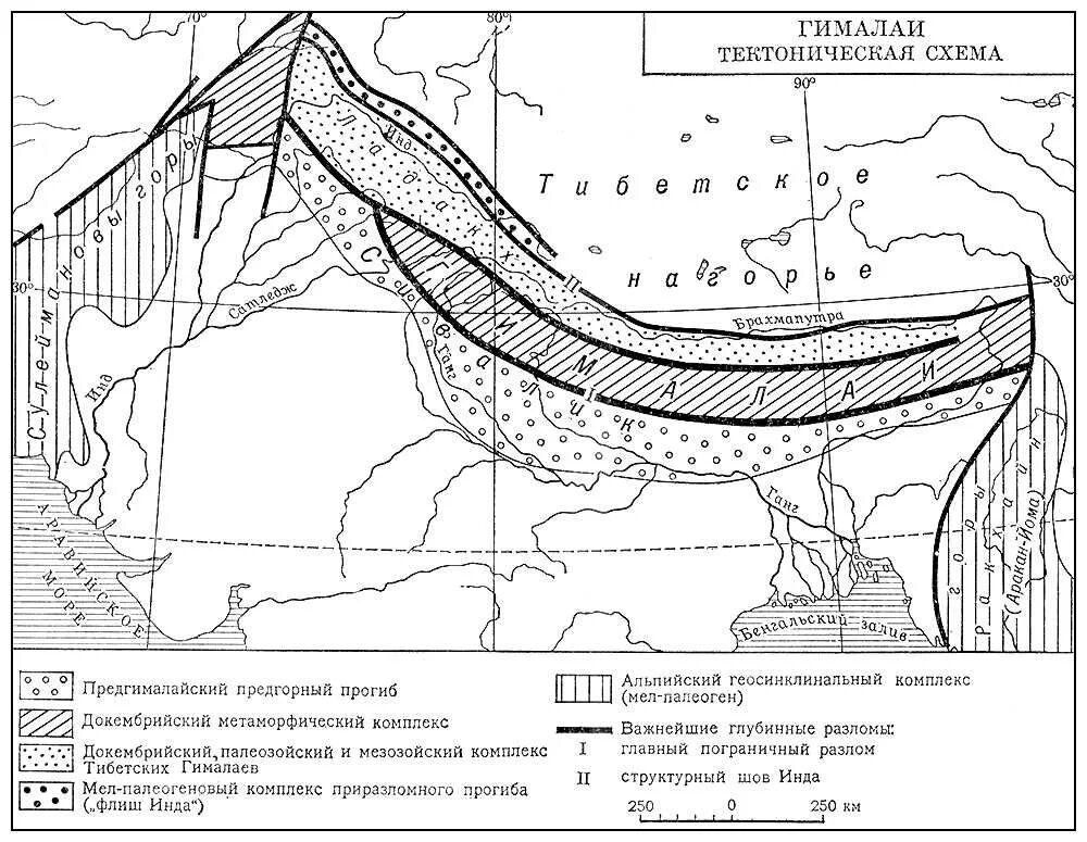 Полезные ископаемые гималаи. Гималаи тектоническая структура. Геологическая структура горы Гималаи. Тектоническая структура гор Гималаи. Геологическое строение карта Гималаев.