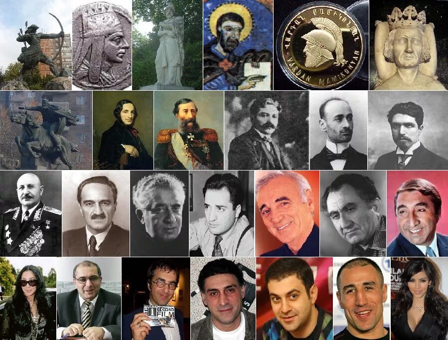 Знаменитые армяне. Знаменитые армянские люди. Известные люди Армении.