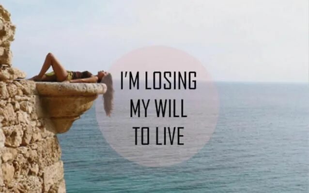 She lives a lonely life. Lost in Life. Living you in a losing game. Get Lost to find yourself. The feels are Loose.