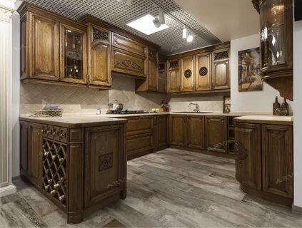 Кухня массив классика