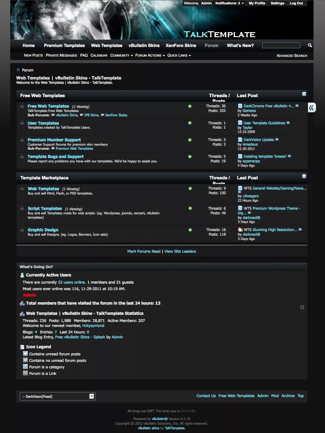 Forum post thread