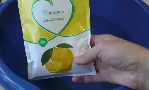 Можно ли стирать лимонной кислотой