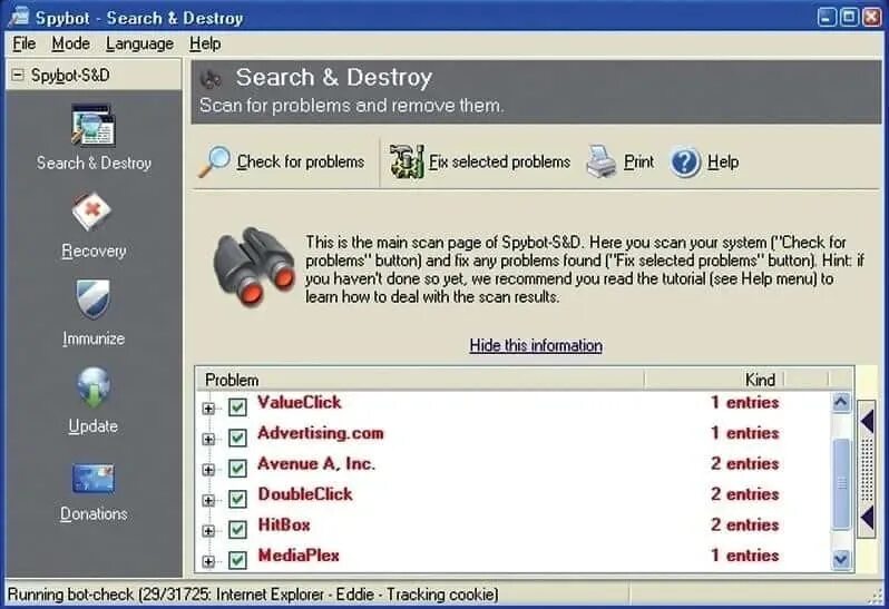 Spybot - search & destroy. Spybot download. Spybot s & d. Spybot search & destroy 2.4. Спайбот