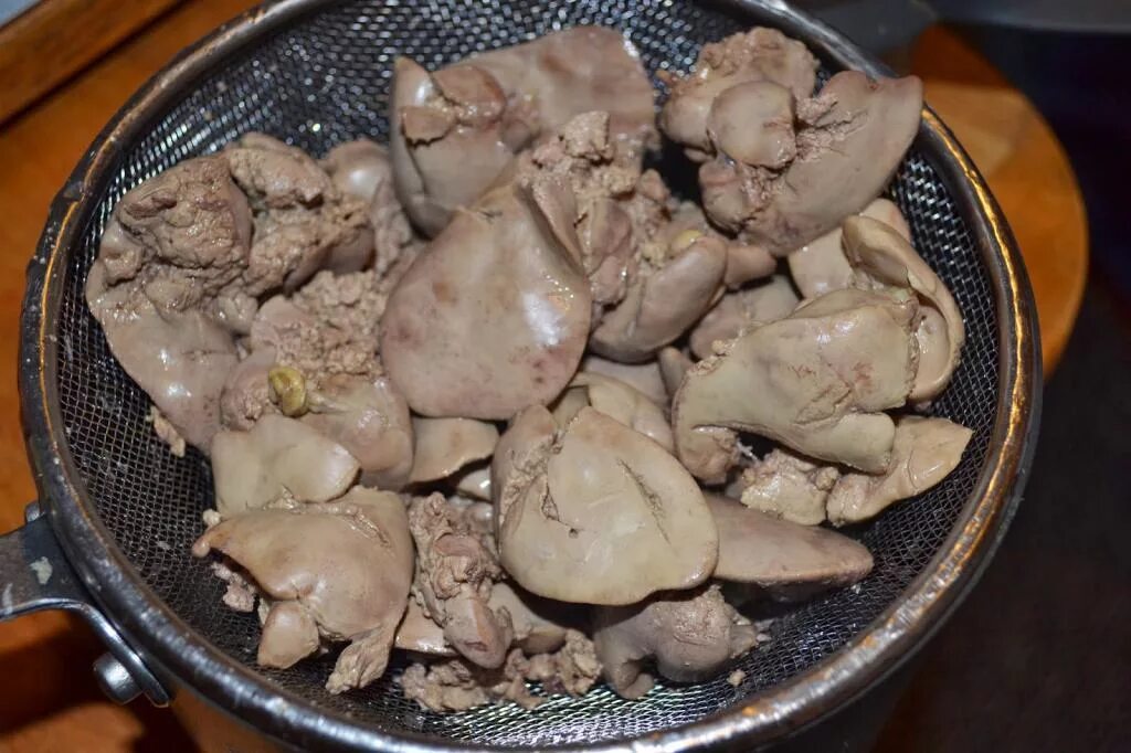 Как варить печенку куриную