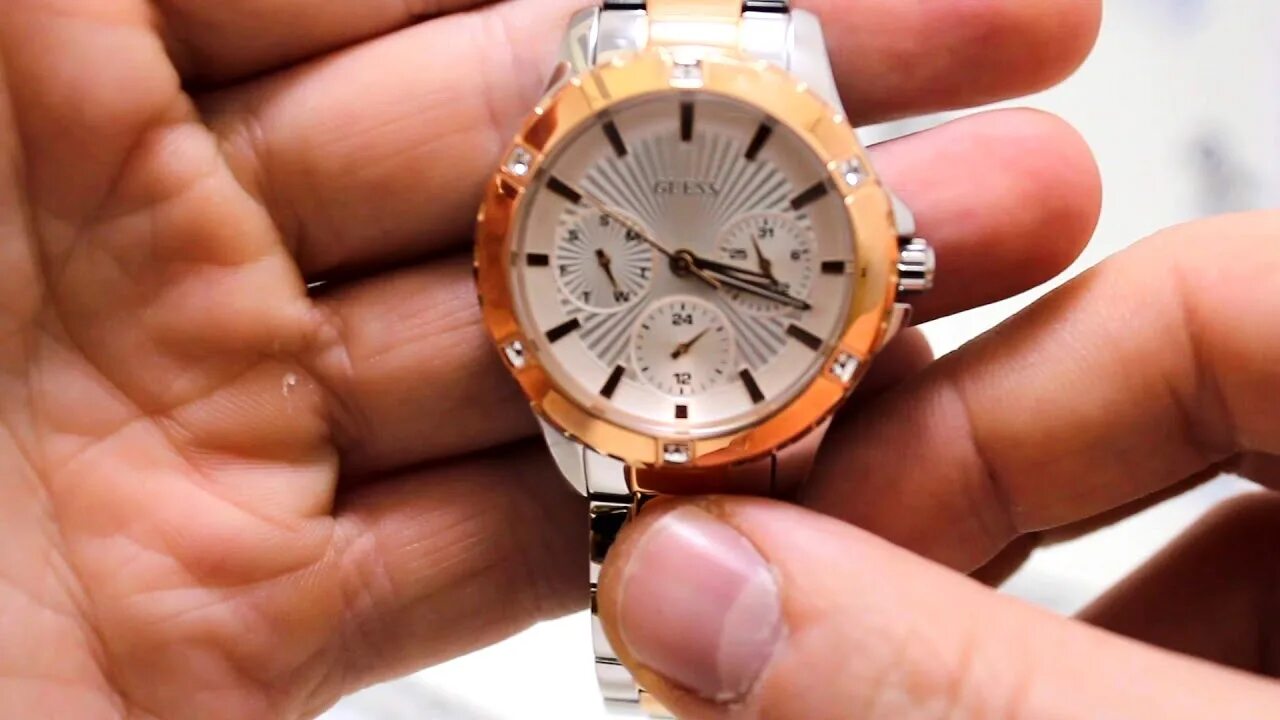 Часы гесс как поменять батарейку Guess Watch Battery Replacement YouTube
