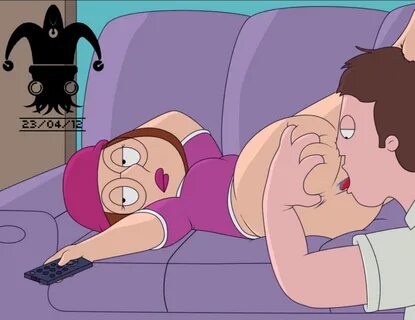 explicit, artist:blargsnarf, meg griffin, family guy, 1boy1girl, anus, bore...