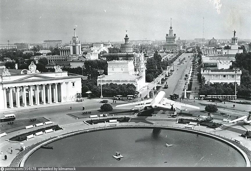 1959 - Открытие в Москве ВДНХ.. ВДНХ 1959 год. ВДНХ 1960-Е. Комплекс ВДНХ СССР.