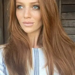 Рыжевато русые волосы