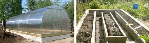 Лучший фундамент под теплицу из поликарбоната