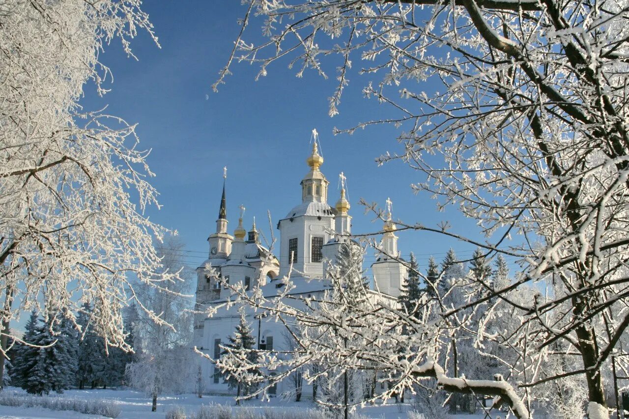 В каких городах россии теплые зимы. Великий Устюг. Великий Устюг зима. Великий Устюг зимой.