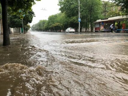 Затопление осадками