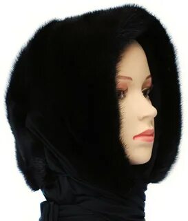 Косынка из норки