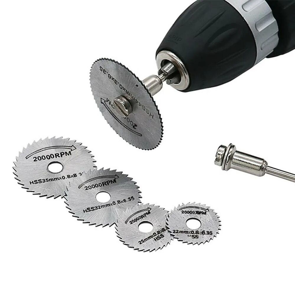 Мини циркулярный диск. 7pcs 22-50mm mini hss circular saw blade jig saw rotary tool for dremel metal cutter power tool set. мини отрезные пильные круги skrab набор. дремель мини циркулярка. мини циркулярка dremel диск.