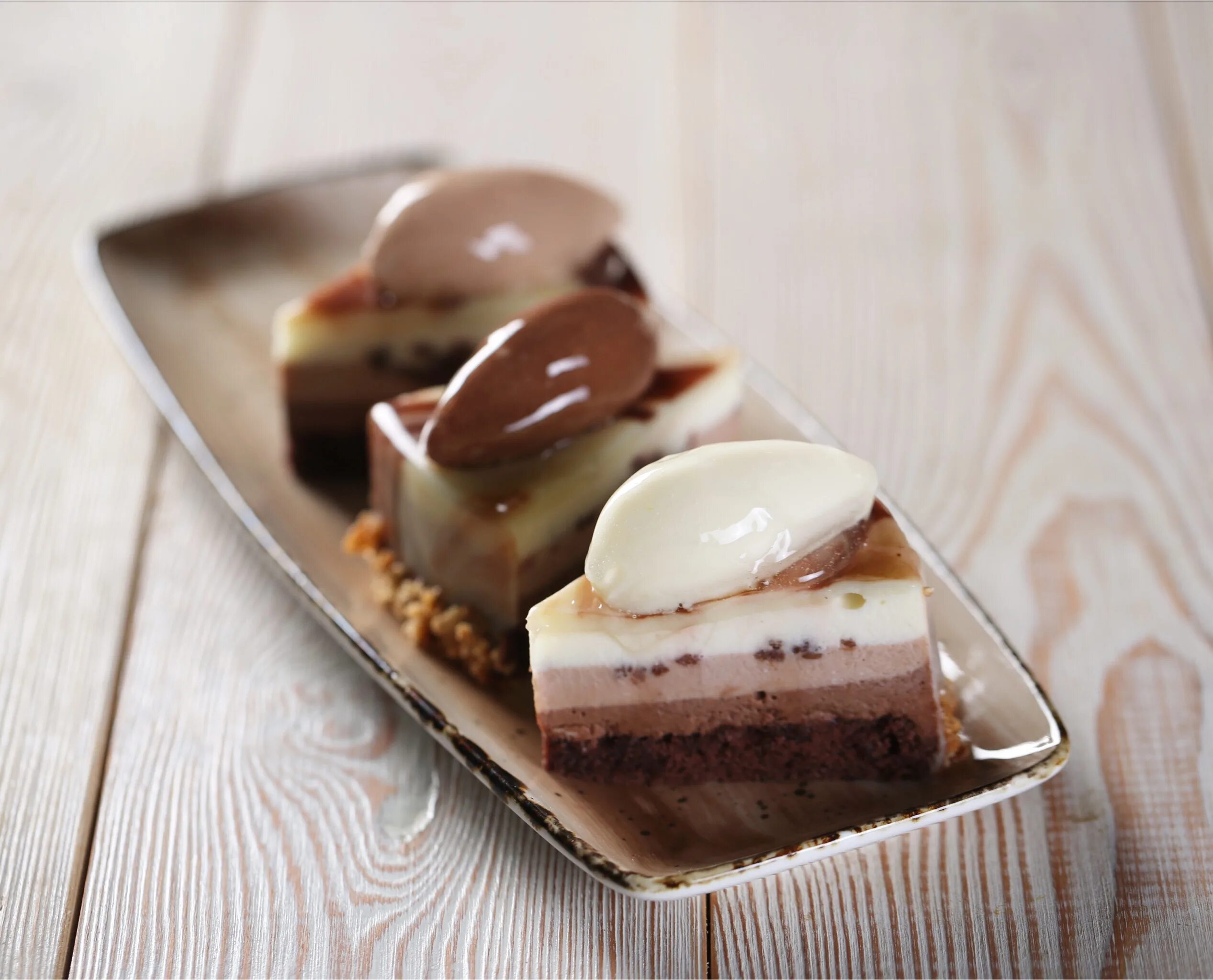 пирожное 3 шоколада