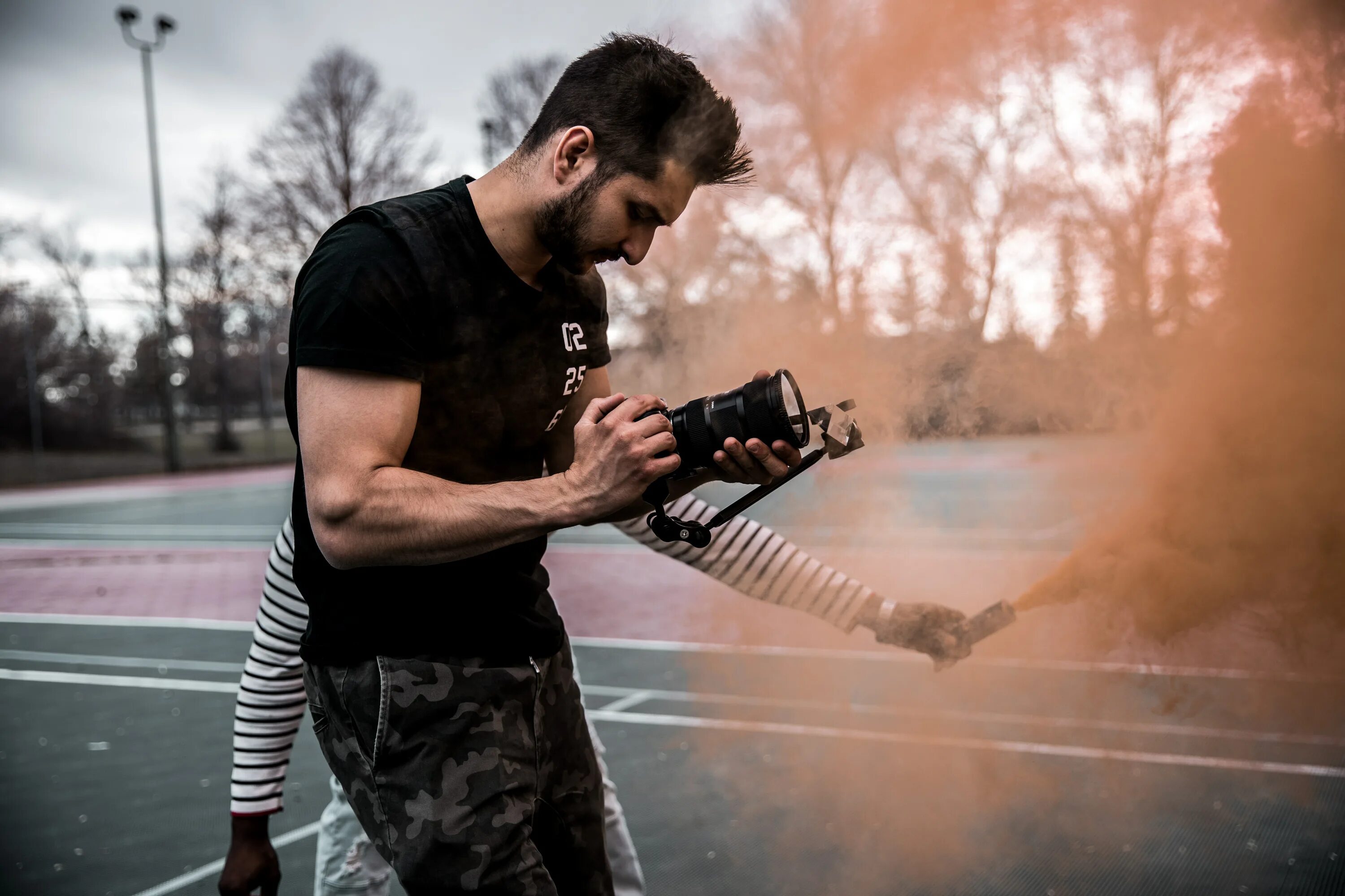 Mark work as a photographer