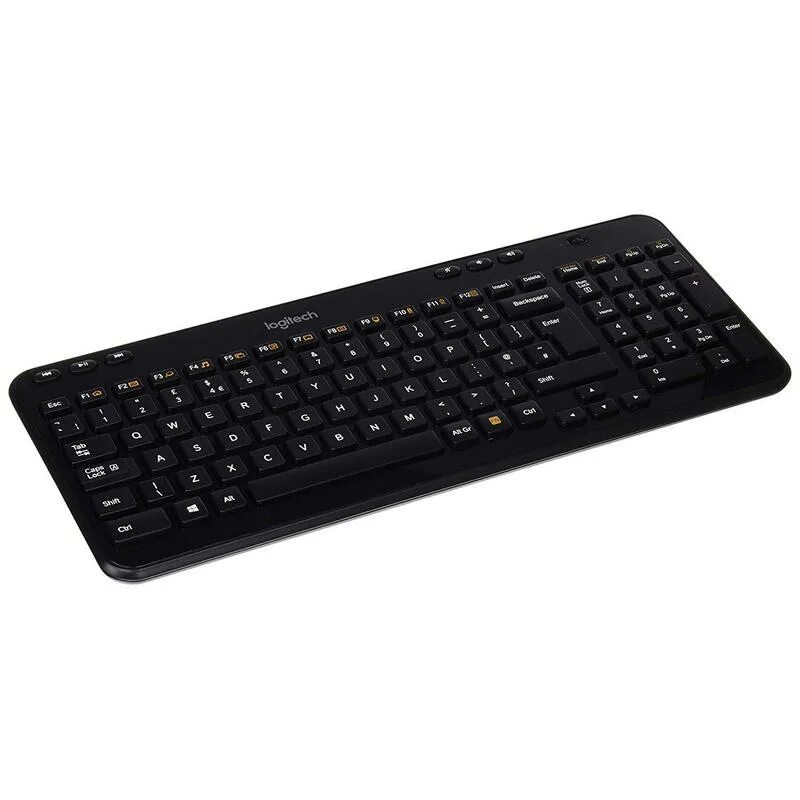 Клавиатура logitech k360. Logitech wireless k360. logitech wireless keyboard k360. клавиатура logitech k360 черный, qwerty. клавиатура логитек беспроводная 3/4.