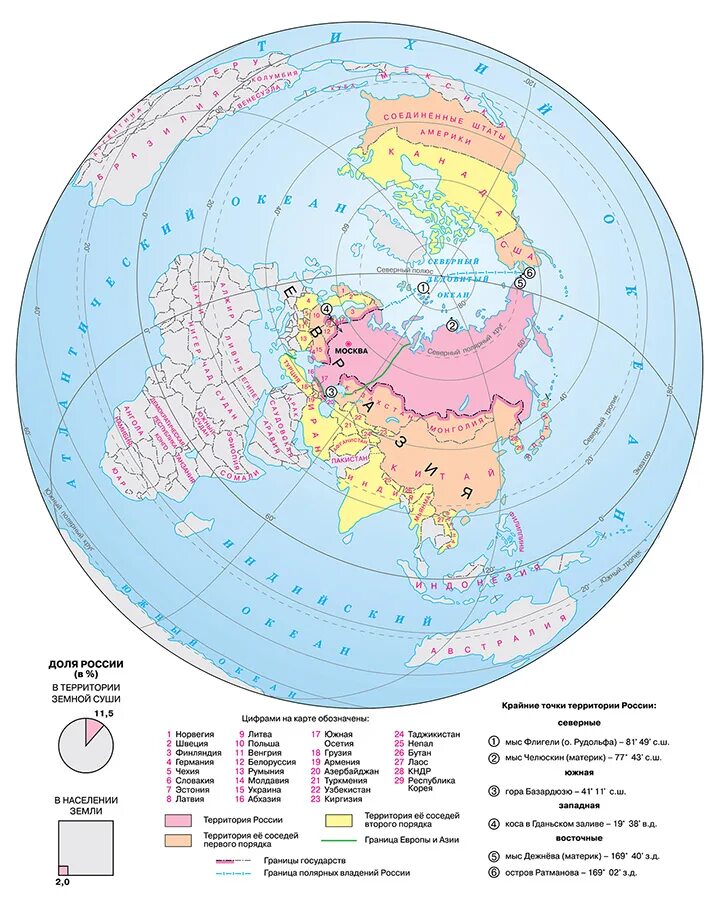 Страны соседи россии 2 порядка. Страны соседи второго порядка России. Атлас по географии 8. Соседи второго порядка России на карте.