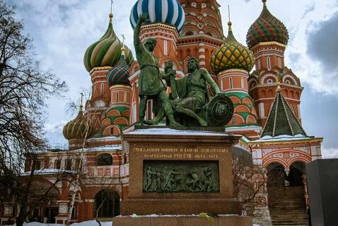 Памятник минину и пожарскому год создания