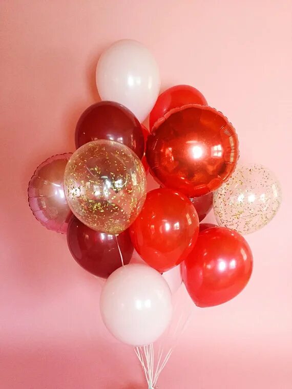 Заказ гелевых шаров. Красные шары. Фонтаны из шаров. Красные шары фонтан. Сочетание красных шаров.