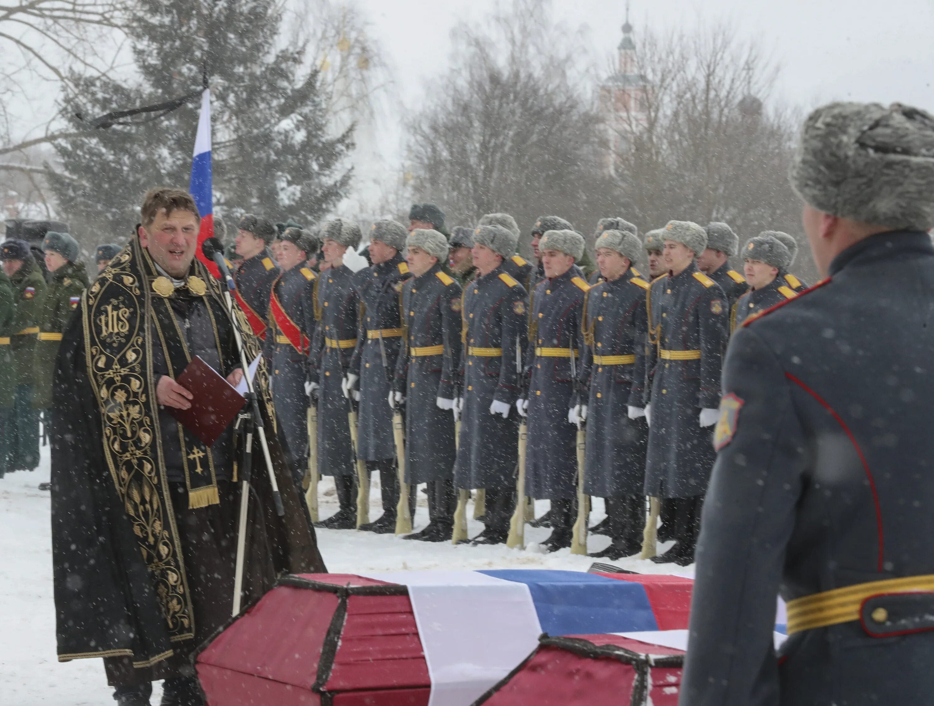 Спас Курган Вязьма. Останки солдат 1812 года.