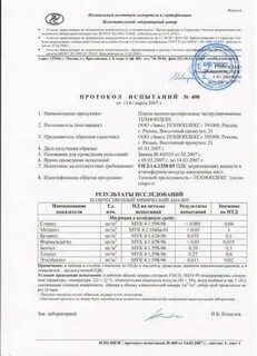 Испытание лесов