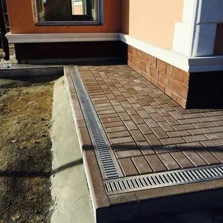 Ливневка для тротуарной плитки