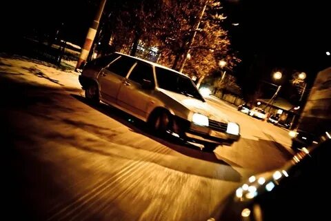 Ваз 2109 едет