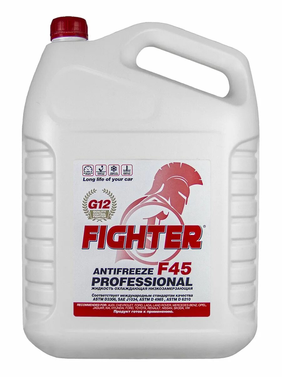 Long life g12. Антифриз Fighter f45 g12. Антифриз Fighter g12 артикул. Антифриз Fighter g11 f45 professional. Антифриз Fighter красный.