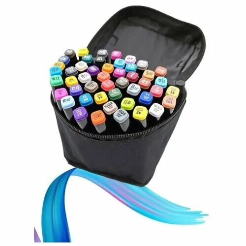 Amos маркеры со штампами 8 шт. маркеры на столе. крышка фломастера. маркеры в черной сумке 800цветов. крышка фломастера.