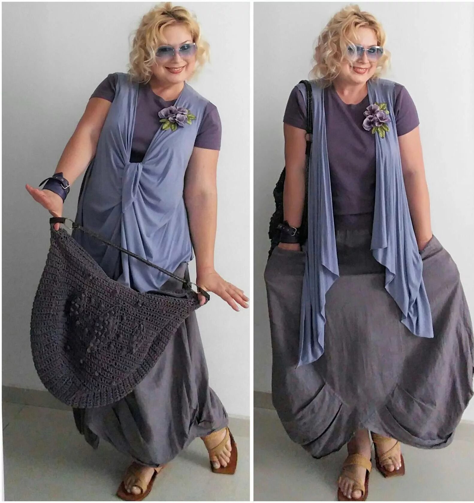 Платье бохо для женщин 60+. Бохо стиль в одежде для женщин за 50. Элегантный бохо для полных женщин. Стиль бохо 50 плюс. Стиль бохо в одежде для полных женщин за 50.