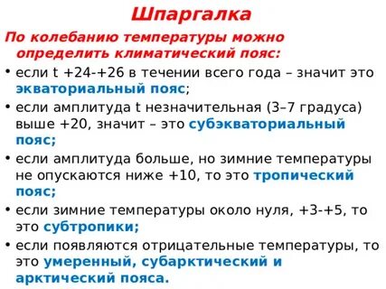 Что можно узнать по климатическим картам кратко