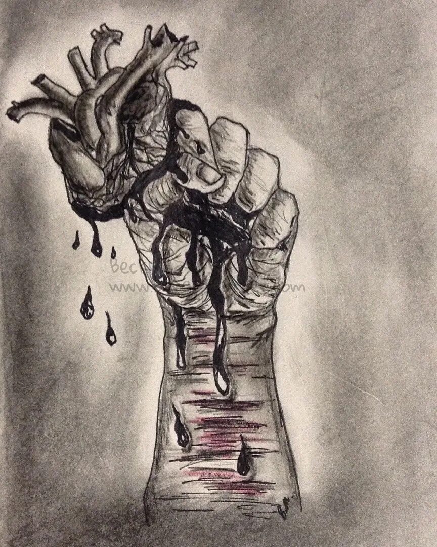 морально убитый.