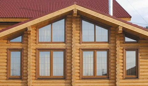 Дом деревянные или пластиковые окна
