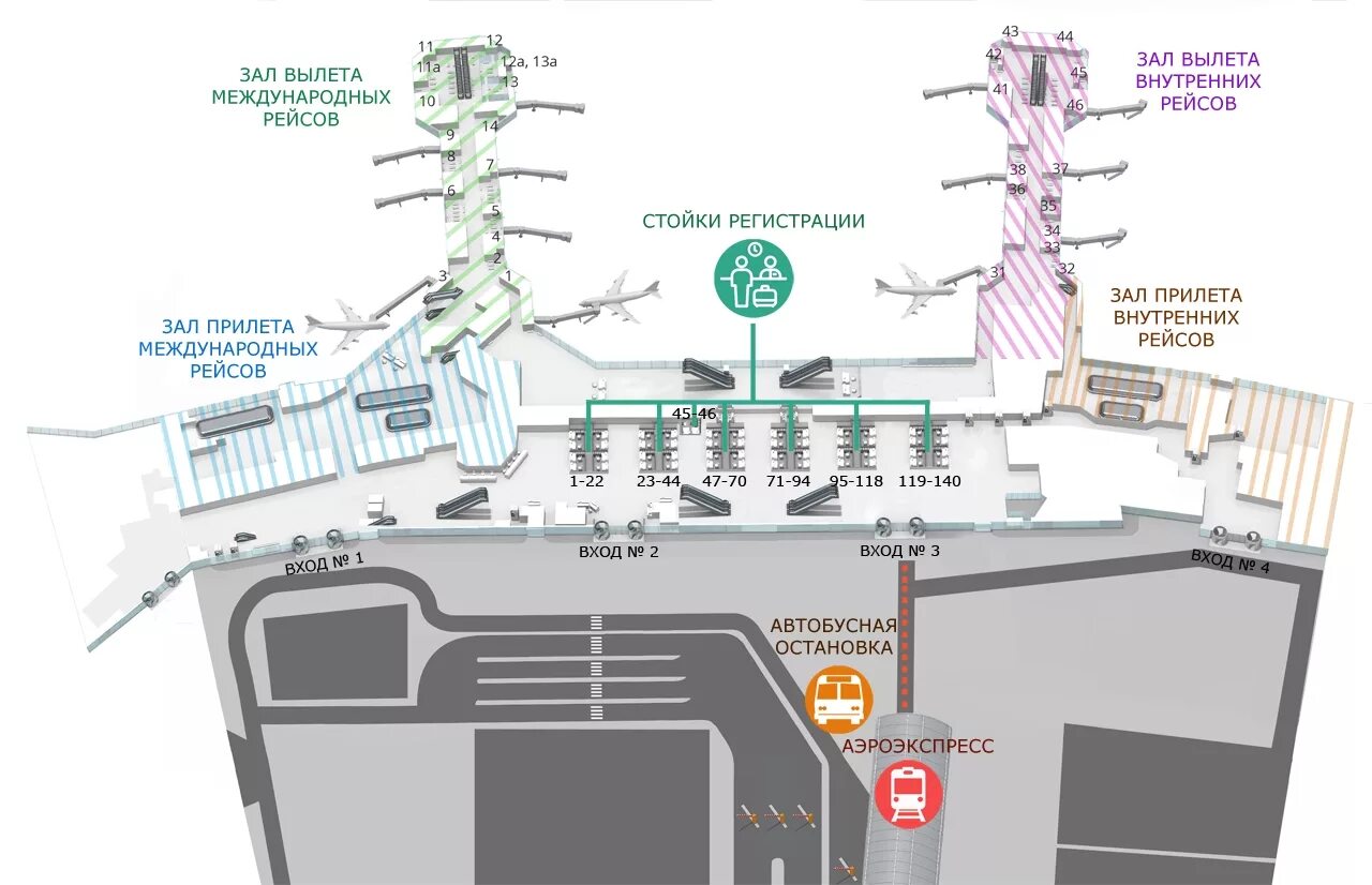 Аэроэкспресс какой терминал. Терминал 1 Домодедово на схеме. Домодедово терминал 1 схема аэропорта. Схема аэропорта Домодедово международные рейсы вылет. Аэропорт Домодедово на карте.