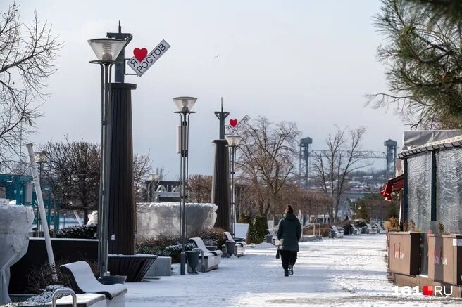 Зимний ростов фото Ростов оказался в числе худших городов России