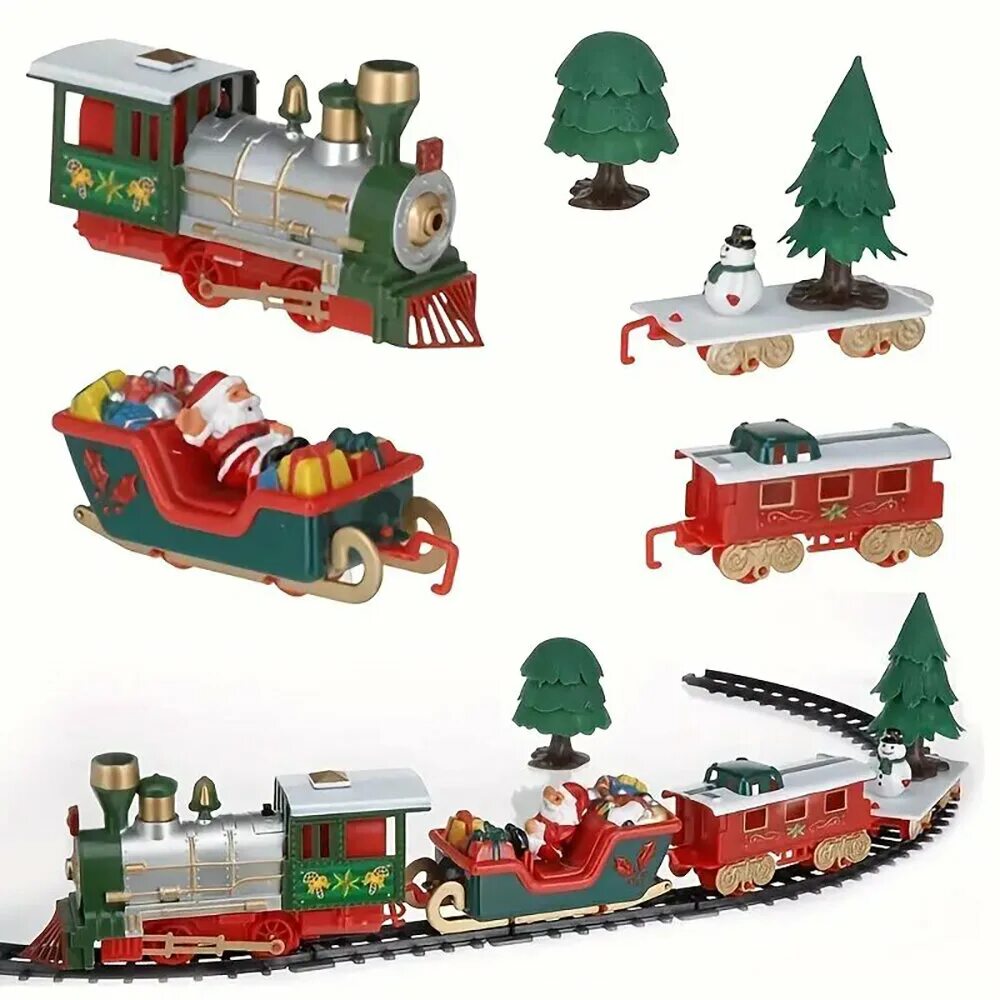 Игрушка поезд Classic Train Set. Железная дорога "Christmas Train". Рождественская железная дорога Deluxe Train Set. Автоград железная дорога новогодний поезд. Купить игрушки xmas