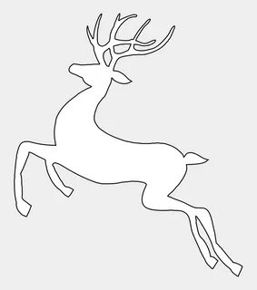 Рисунок оленя на новый год - Florian