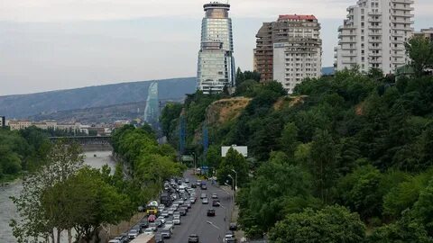 Тбилиси на набережной