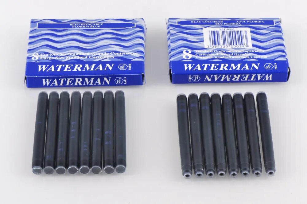 Картридж чернилами перьевой ручки. Картриджи чернильные Waterman, комплект 8 шт синие s0110860. Картридж для ручки Воверман. Картридж для перьевой ручки Waterman. Чернильные картриджи для перьевых ручек Ватерман.