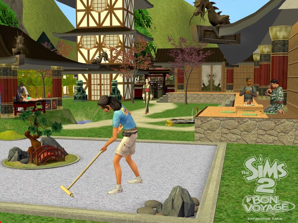 Игра симс 2 на русском. The SIMS 2 путешествия. Симс 2 bon Voyage. Симс 2 Вояж. Симс 2 Бон Вояж.