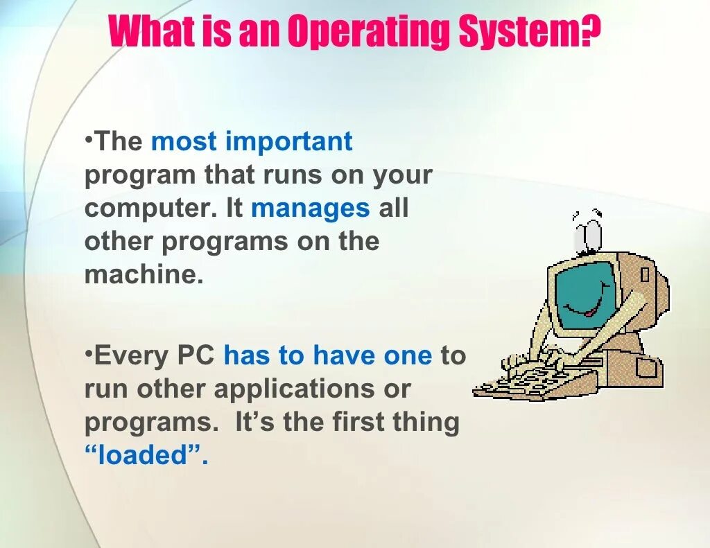 Computer operation system. History of operating systems. operation system evolution. classification of operating systems. operating systems presentation.