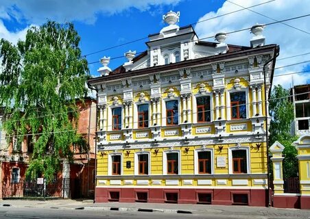 Дома недалеко нижнего новгорода