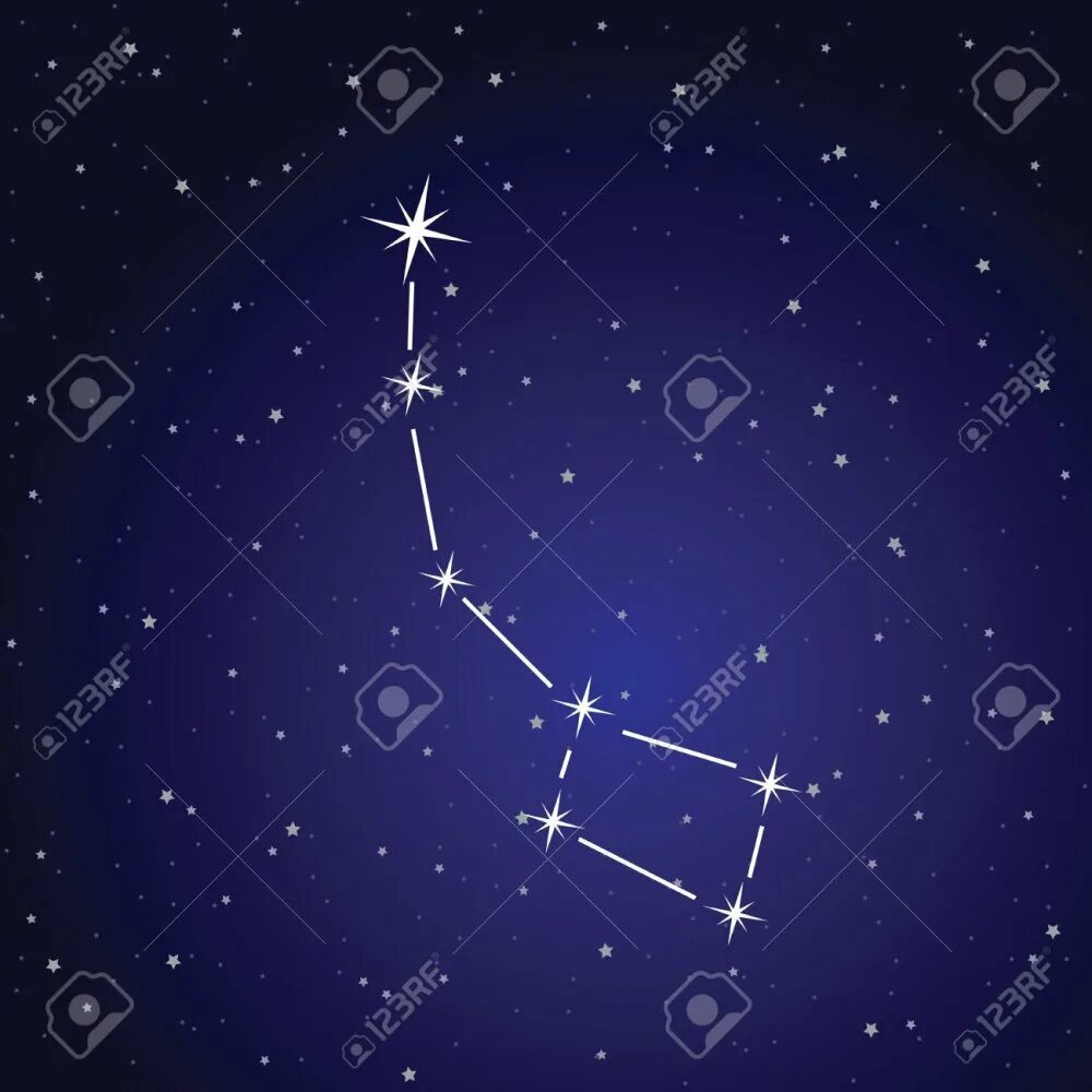 Созвездие фигурное. Малая Медведица Созвездие. Созвездие малой медведицы схема. Big Dipper Созвездие. Малая Медведица и Полярная звезда.